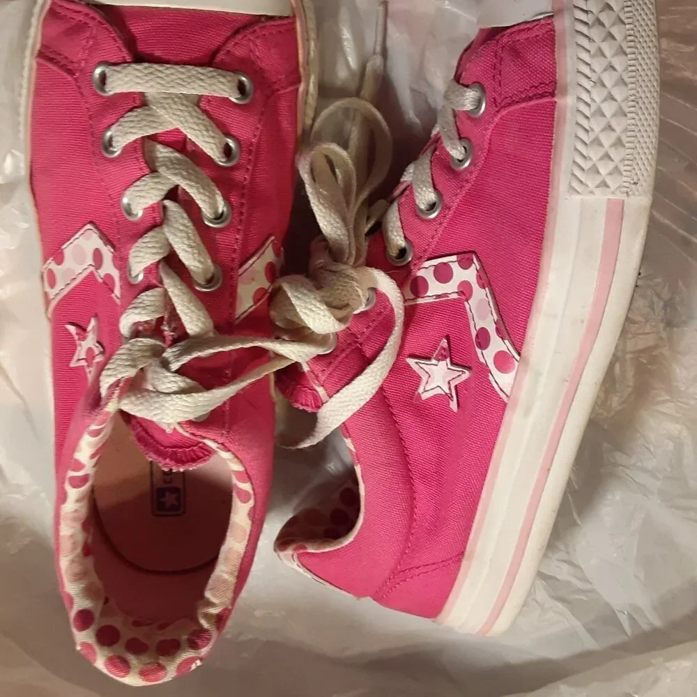 Converse Pink Juniors Sneakers